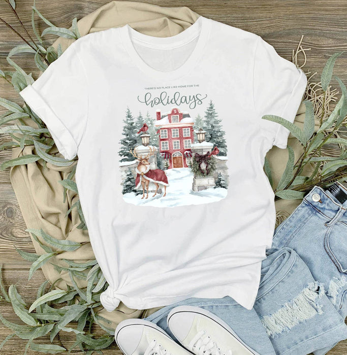 Christmas Home for the Holiday days T-Shirt