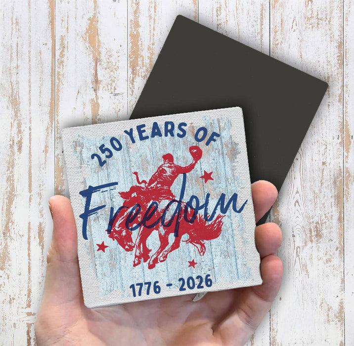 Western 250 years of Freedom Magnet Fridge