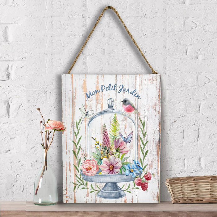 Mon Petit Jardin Little Garden  Wall Decor