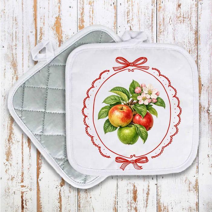 Vintage Apples Pot Holder