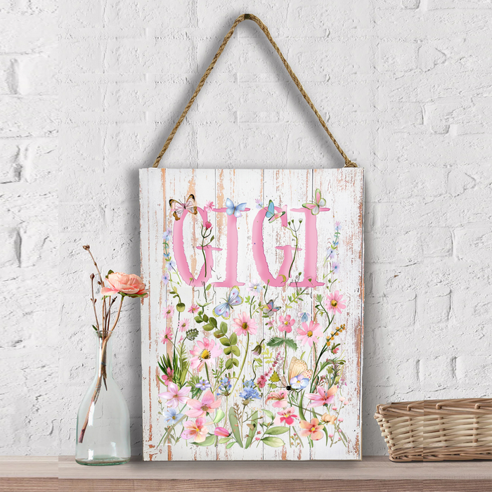 Mother's Day Wild Flowers Gigi Wall Decor