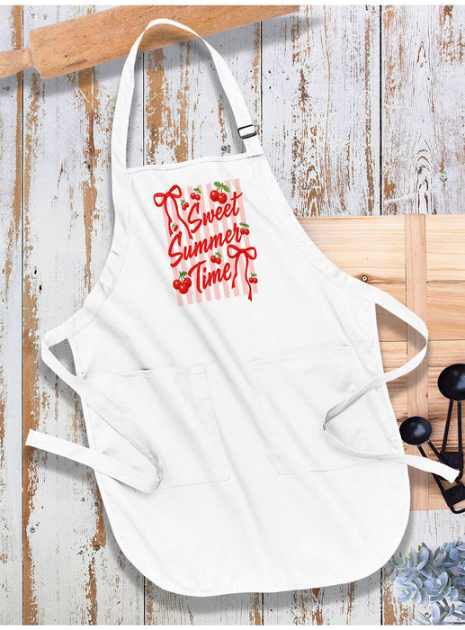 Sweet Summer Time Cherry Apron