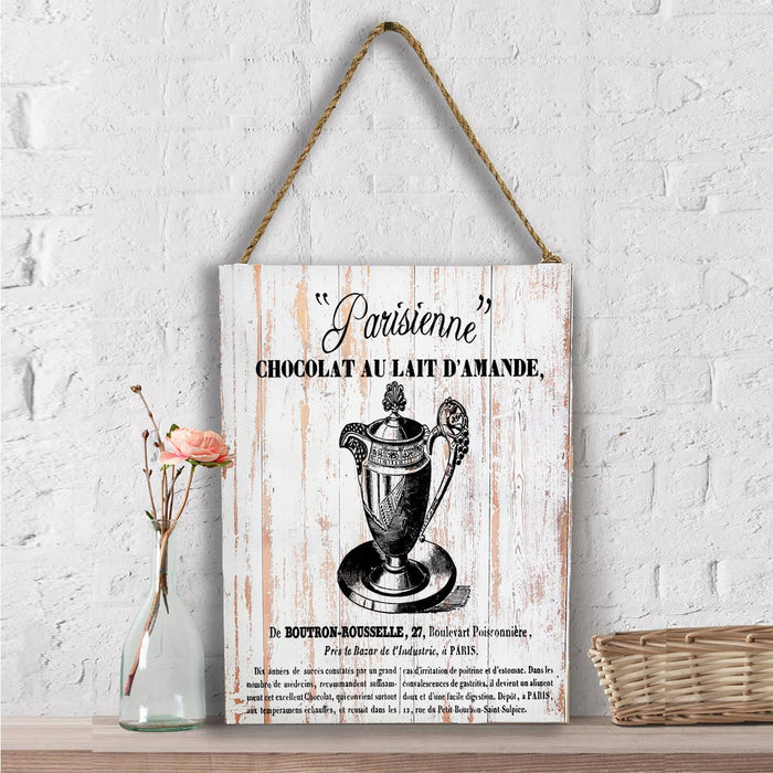 French Paris, Parisienne Chocolat, Wall Decor