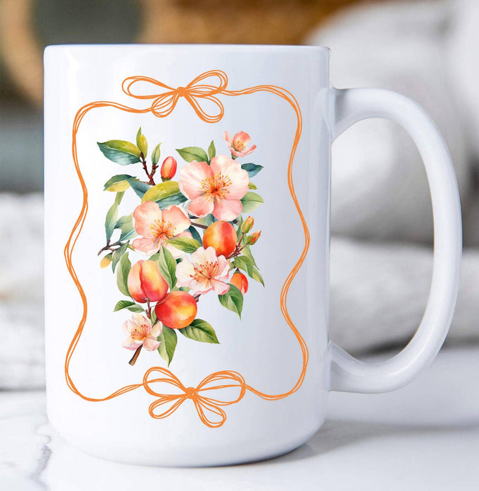 Vintage Peaches Coffee Mug