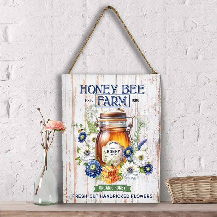 Modern Farmhouse Honey Bee Farm Wall Decor