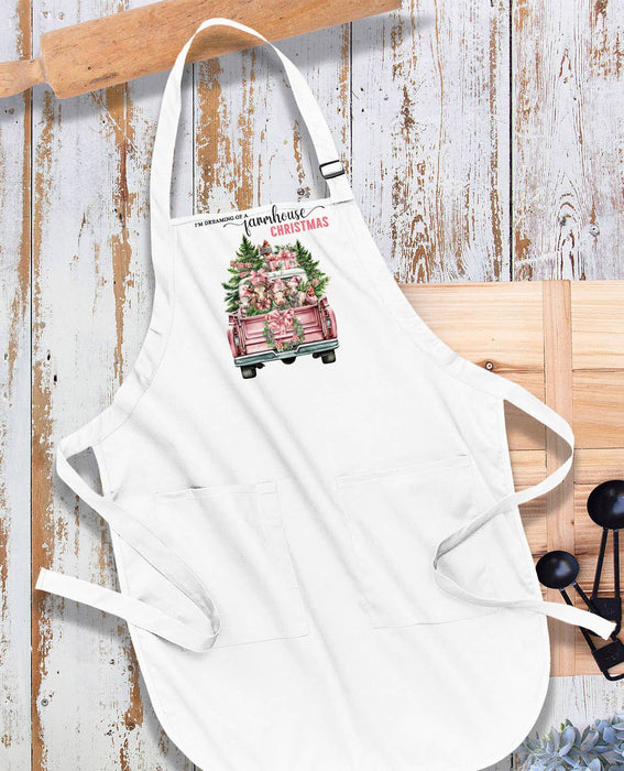 Dreaming of a Farmhouse Christmas Apron