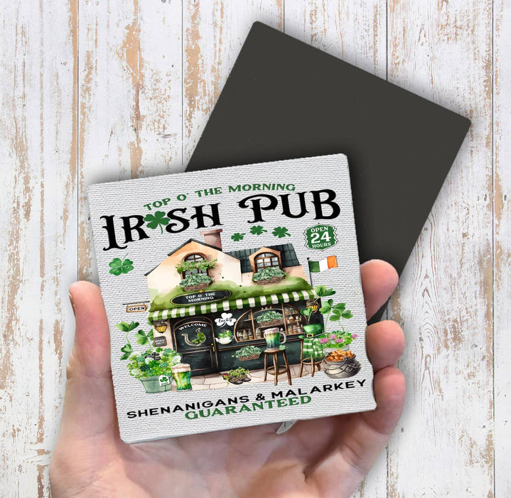 St Patrick's irish Pub Shenanigans Magnet Fridge