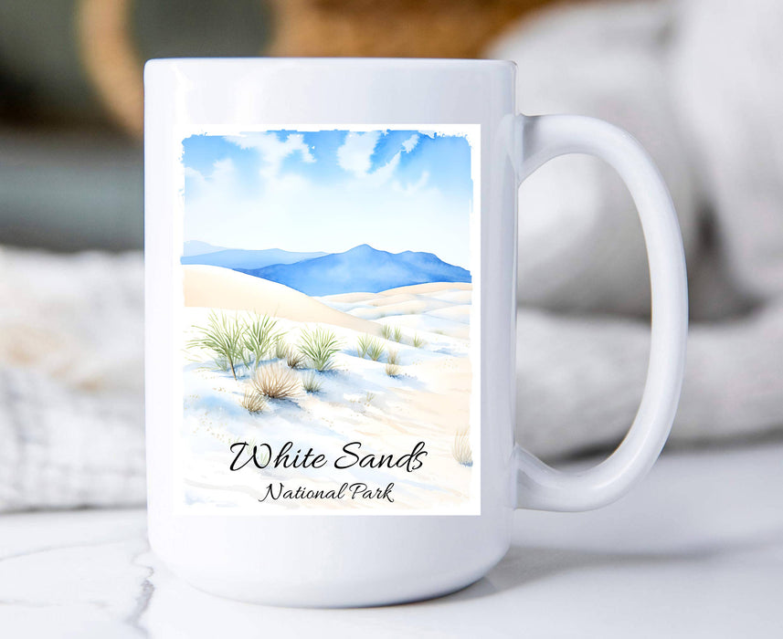 White Sands National Park New Mexico  Coffee Mug