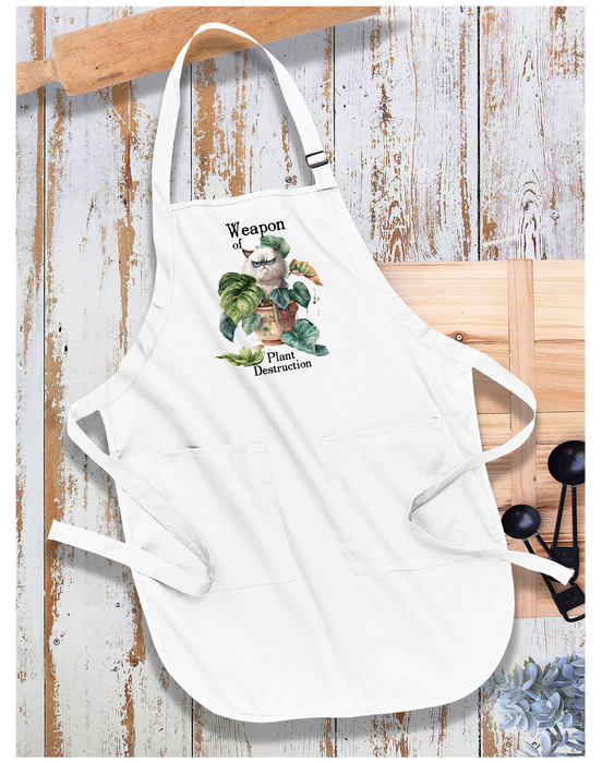 Weapon of Plant Destruction Cat Apron
