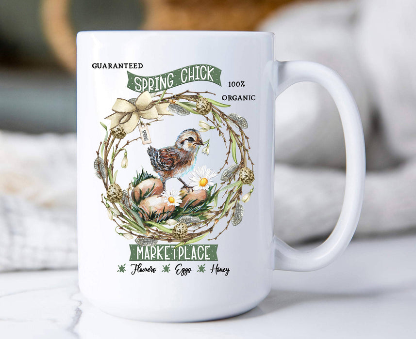 Spring Chicks Marketplace Coffee Mug
