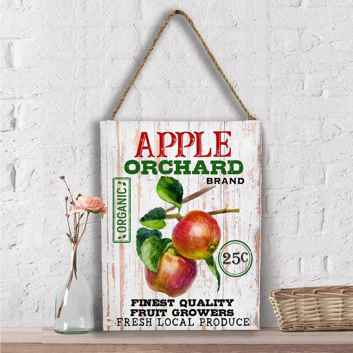 Farmhouse Apple Orchard Organic Wall Decor