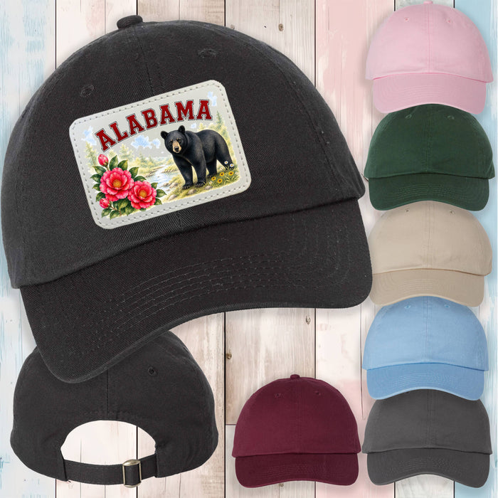 Alabama State Bird and Animal Baseball Hat