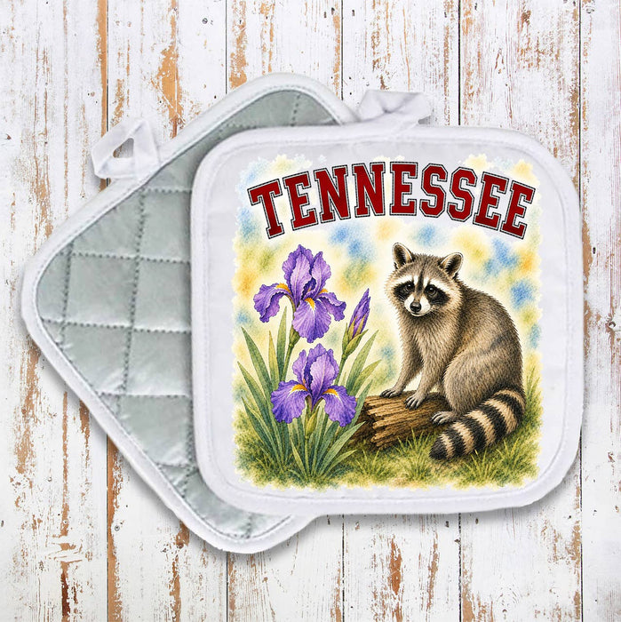 Tennessee State Bird and Animal Pot Holder
