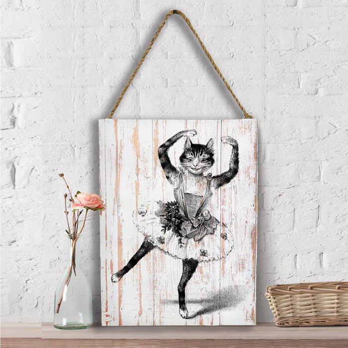 Cat Ballerina, Wall Decor