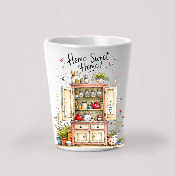 Country Cabinet Home Sweet Home Shot Glass