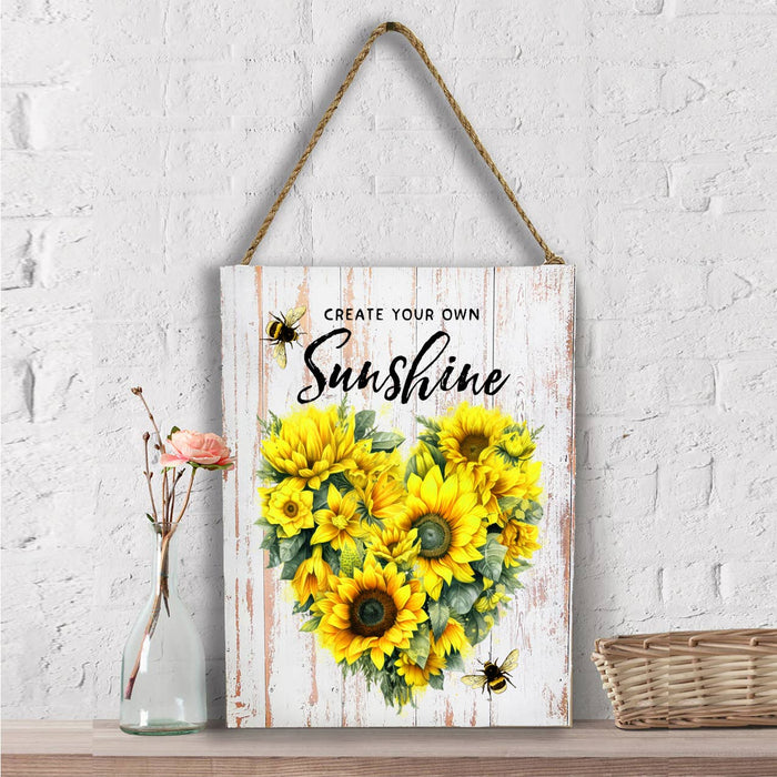 Sunflower Create your own Sunshine Wall Decor