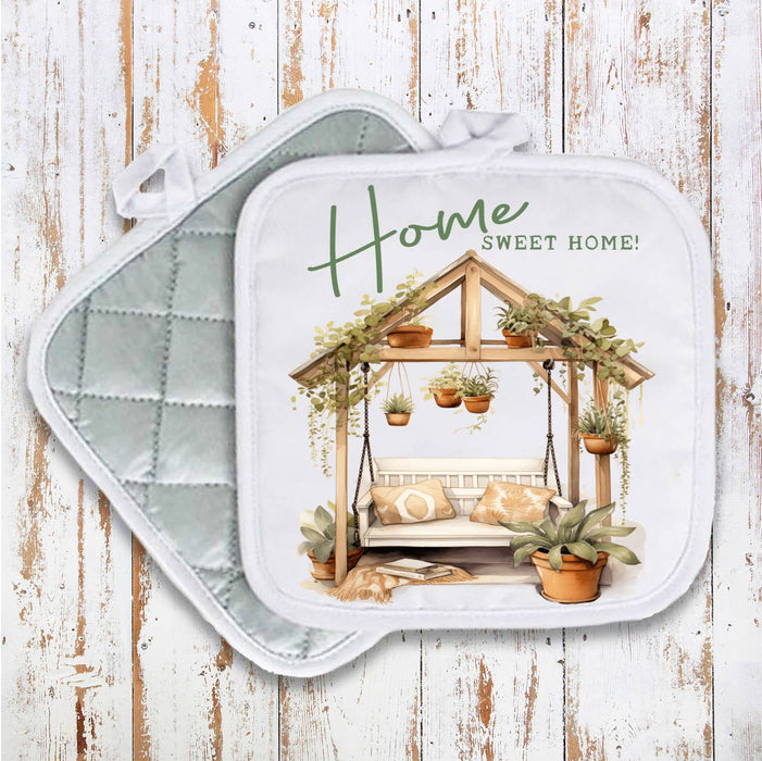Home Sweet Home Proch Swing Pot Holder Oven Mitt