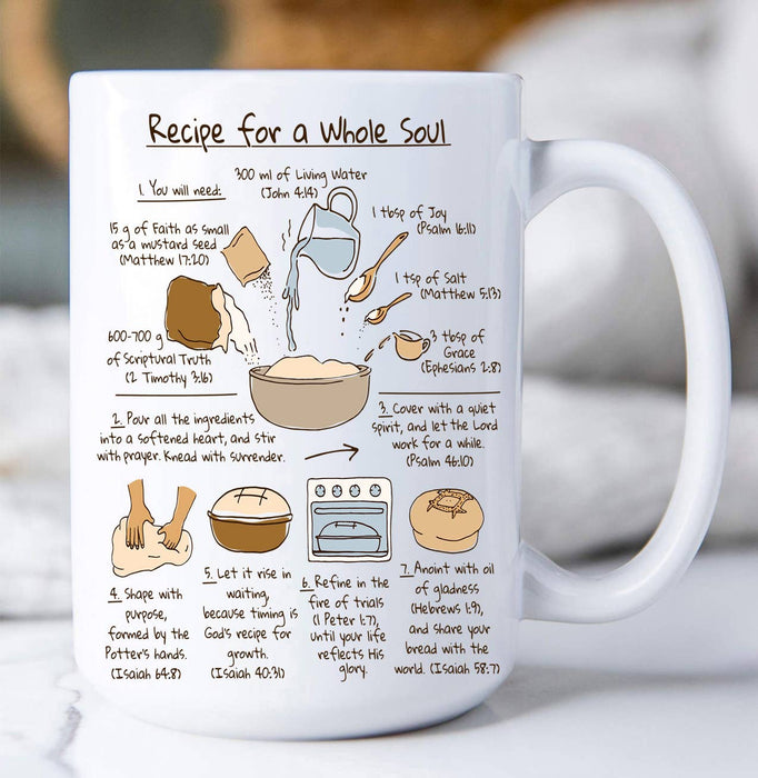 Spiritual Recipe for a Whole Soul Coffee Mug