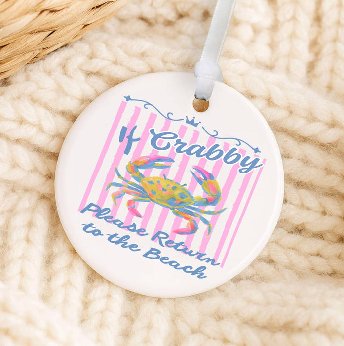 If Crabby return to the Beach Ornament