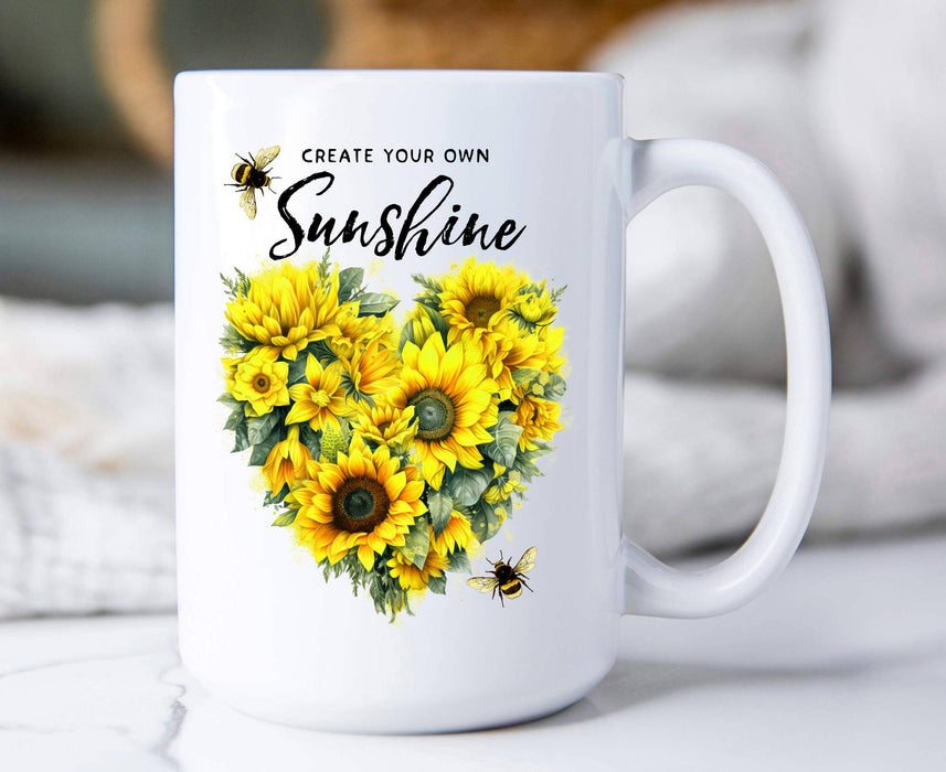 Sunflower Create your own Sunshine Coffee Mug