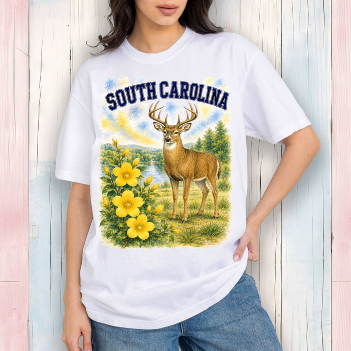 South Carolina State Bird and Animal T-Shirt