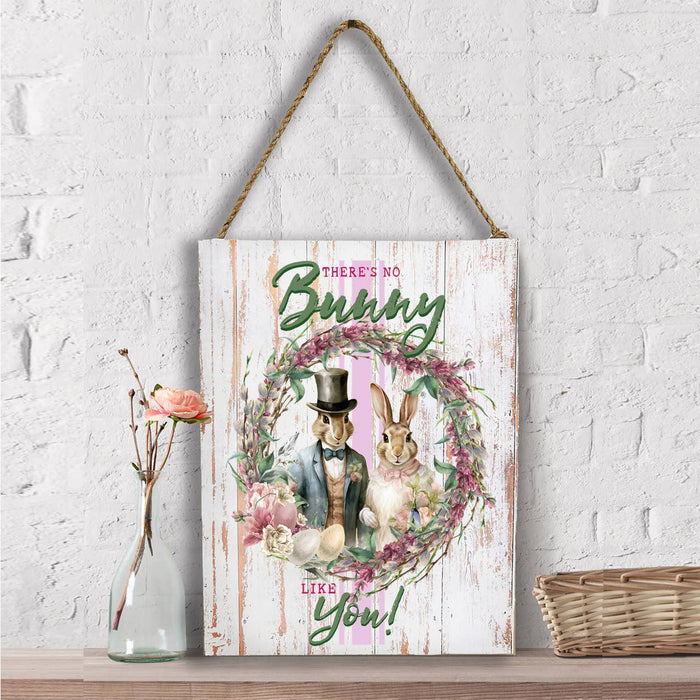 Easter Victorian Bunny like You Wall Decor