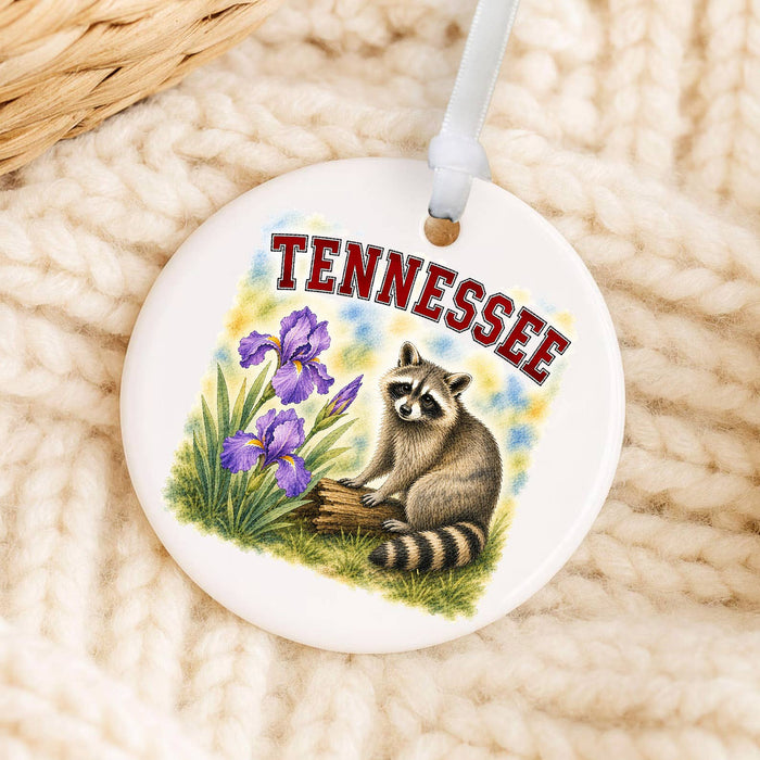 Tennessee State Bird and Animal Ornament
