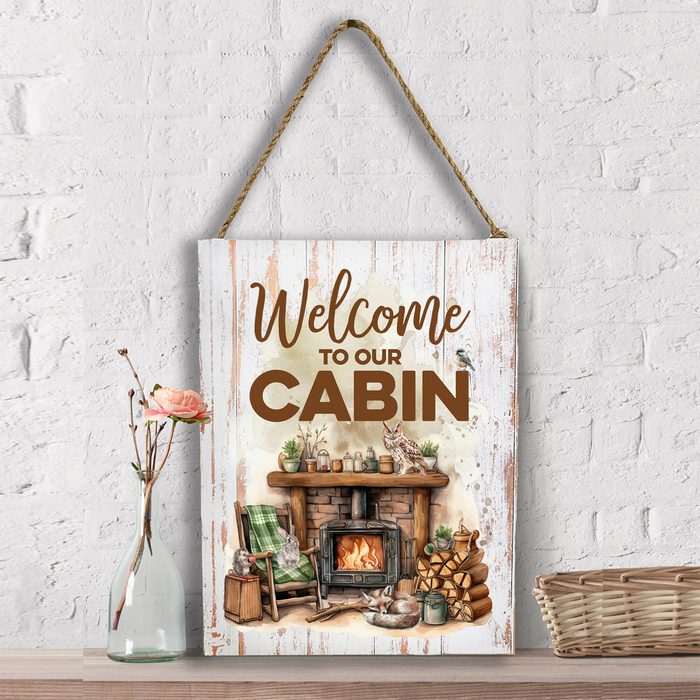 Welcome to our Cabin Wall Decor