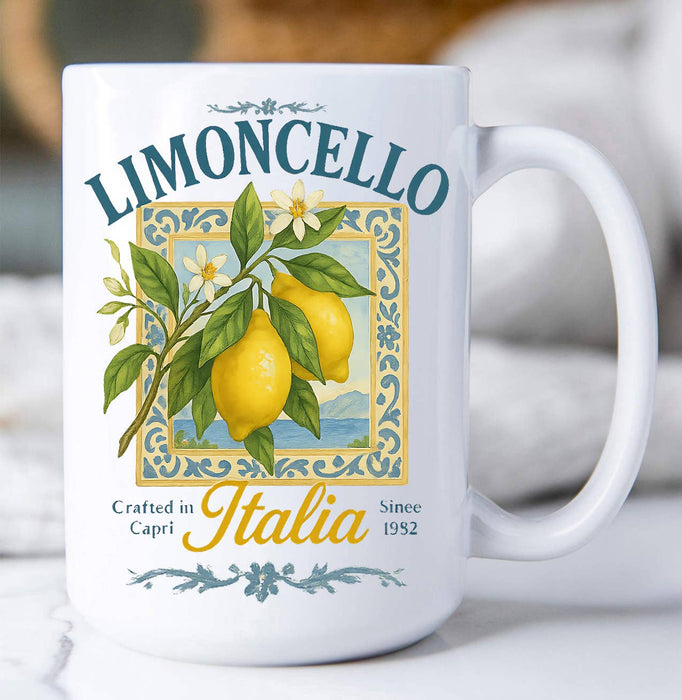 Limoncello italia Lemons Coffee Mug