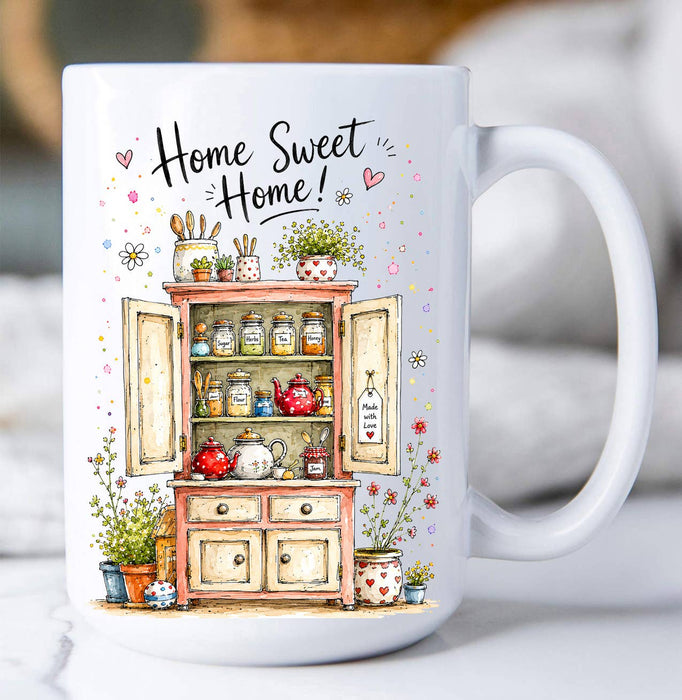 Country Cabinet Home Sweet Home Coffee Mug