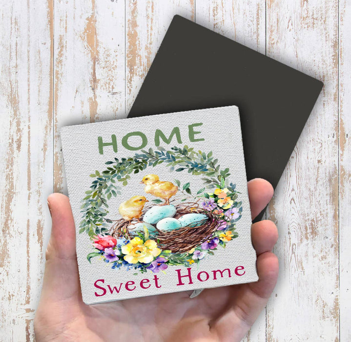 Easter Chicks Sweet Home Magnet Fridge