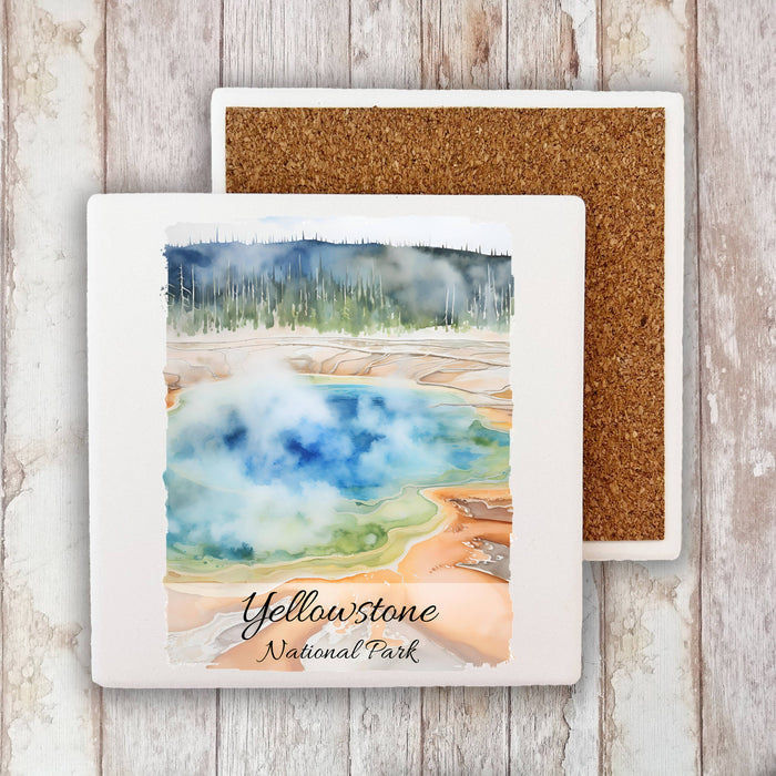 Yellowstone National Park Wyoming Stone Coaster