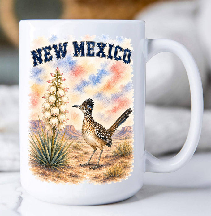 New Mexico State Bird and Animal Coffee Mug