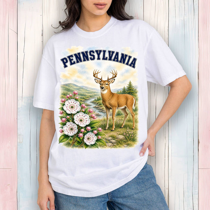 Pennsylvania State Bird and Animal T-Shirt