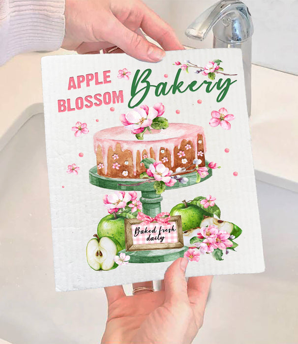 Apple Blossom Bakery Farmhouse SWEDISH DISH CLOTH
