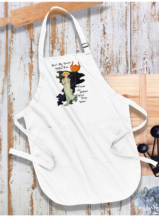 Halloween Vintage Goblin Apron