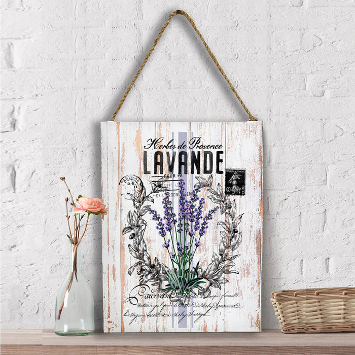 Vintage French Lavender  Wall Decor