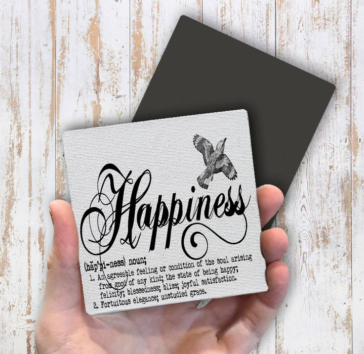 Happiness Definition, Magnet Fridge