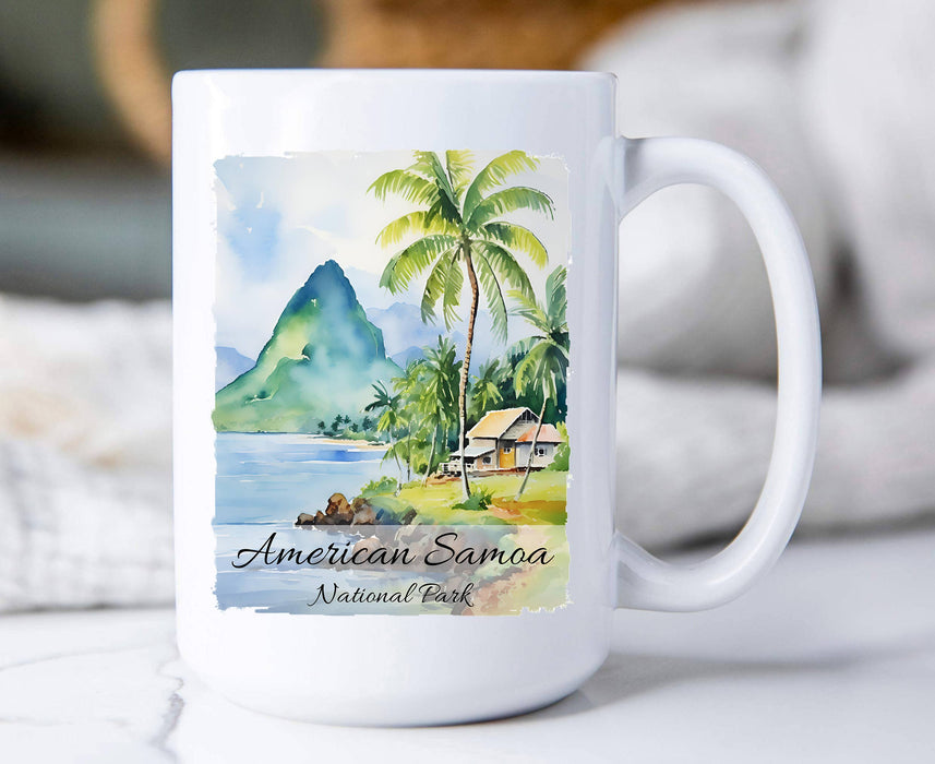 American Samoa National Park  Coffee Mug