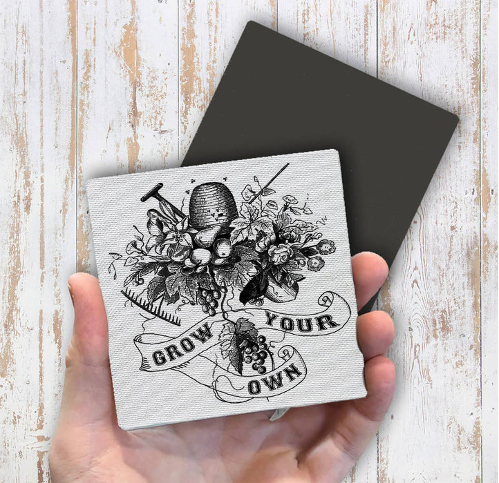 Country Farm, Grow Your Own, Magnet Fridge