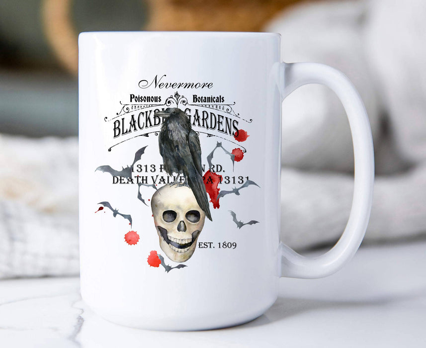 Blackbird Gardens Halloween Coffee Mugs