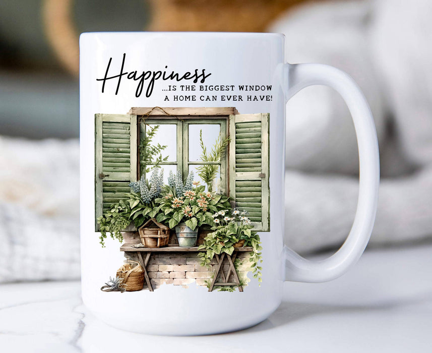 Happens is the Biggest Window 15 oz Coffee Mug