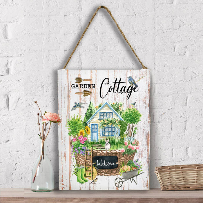 Garden Cottage Spring Wall Decor
