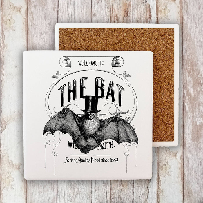 Welcome to the Bat Hat, Stone Coaster