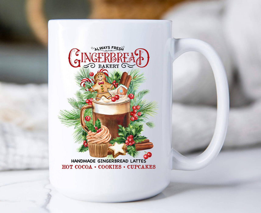Christmas Gingerbread Latte Coffee Mug
