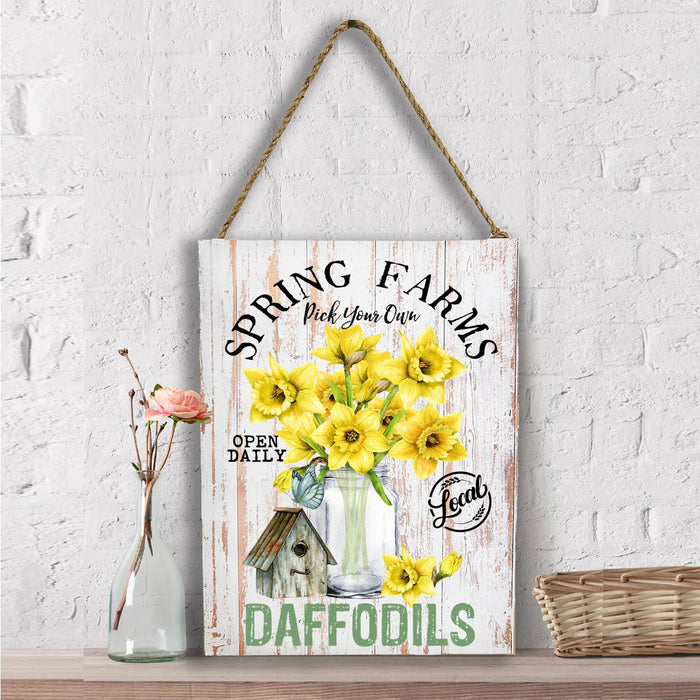 Spring Farms Daffodils Wall Decor