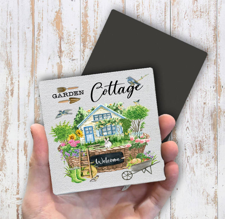 Garden Cottage Spring Magnet Fridge