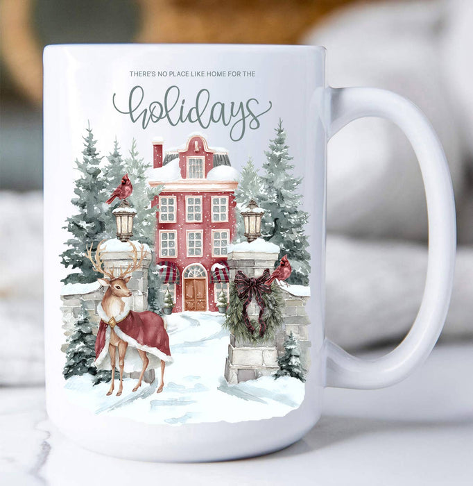 Christmas Home for the Holiday days Coffee Mug