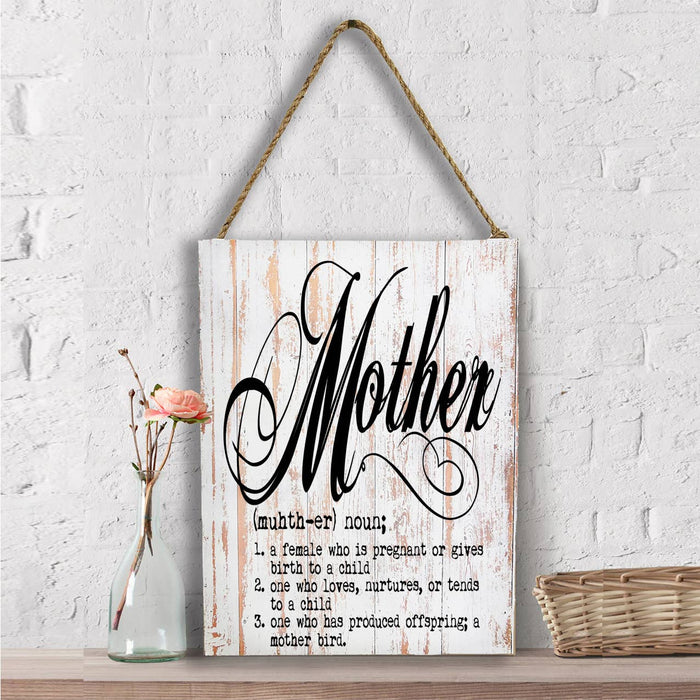 Mother Definition, Wall Decor