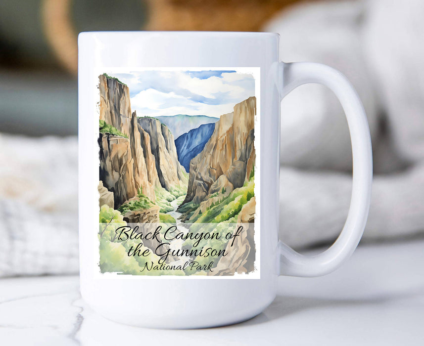 Black Canyon Gunnison National Park  Coffee Mug
